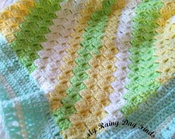 Springtime Fun Baby Afghan - This is a second