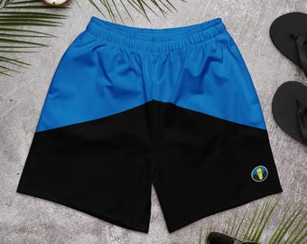 Pantalones cortos deportivos Invincible Mark Grayson – Ropa de entrenamiento para gimnasio en azul y negro