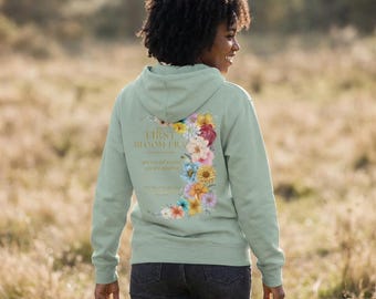 Limited Edition: Bloom Babe 'watch me grow'-hoodie |The First Bloom Era Collection