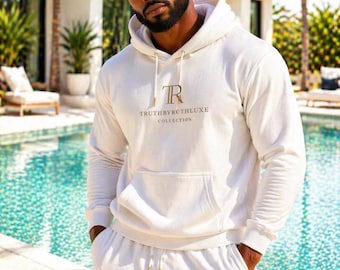 Conjunto de lujo de sudadera con capucha y pantalones cortos