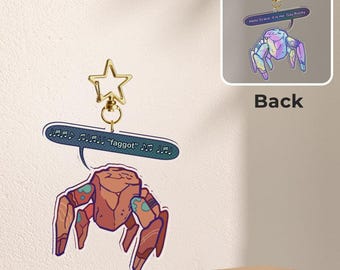 Home-of-phobic Rocky - Acrylic Keychain (Project Hail Mary)