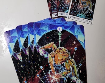Rocky PHM "The Magician"  Tarot Card 7x11'' glossy print