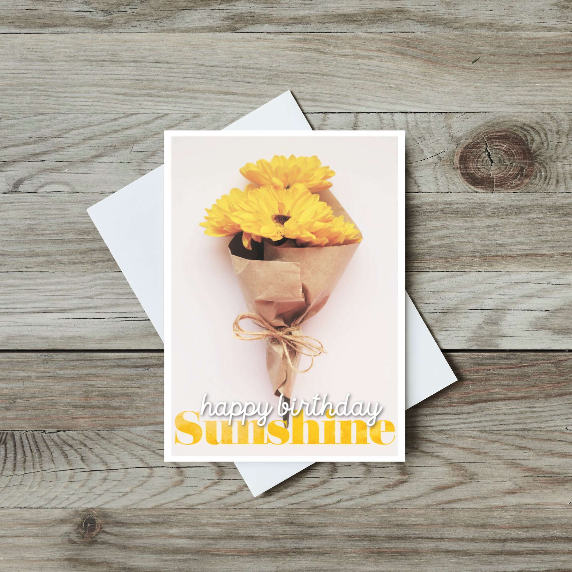 Alles Gute zum Geburtstag Sonnenschein Karte sonnige Etsy