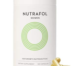 120 Count Women's Balance Hair Growth Supplements for Ages 45+ Glass Bottle