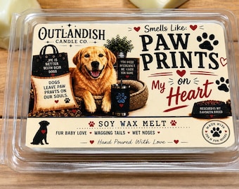 Divertida cera aromática para amantes de los perros