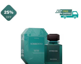 Mykonos Sorrento Extrait de Parfum for Men & Women, 100ml (3.4 fl oz)