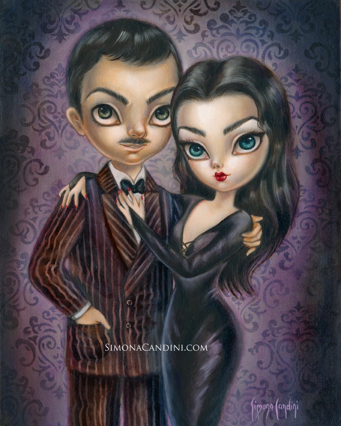Morticia and Gomez Addams Family LIMITED EDITION Print Signed - Etsy Norway Morticia and Gomez Addams Family LIMITED EDITION Print Signed - Etsy Norway