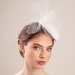 see more listings in the Bridal millinery hats section