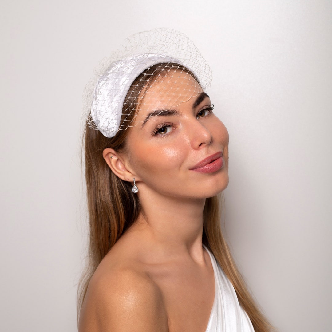 bridal cap headpiece