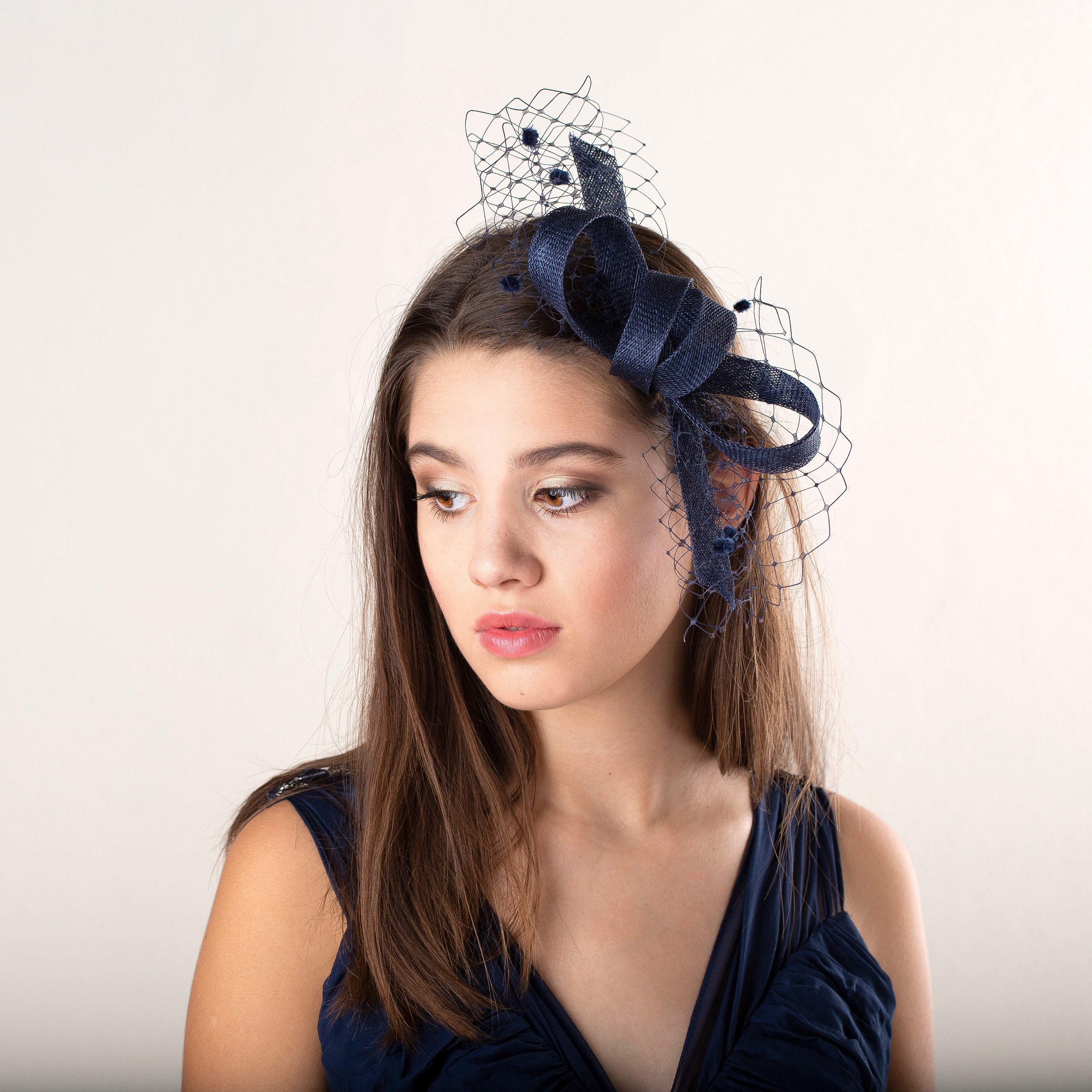Lipsy FASCINATOR - Accessori Capelli - Navy/blu - Foto 6