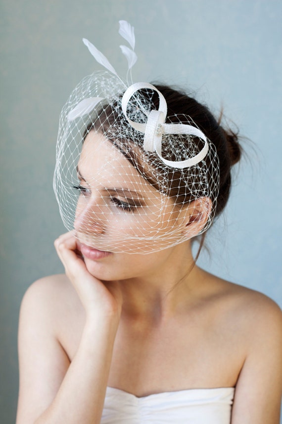headpiece with netting