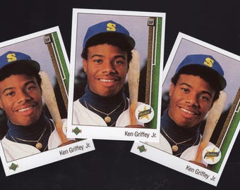 Lot of 3 cards Ken Griffey Jr. Rookie replica awesome L@@K