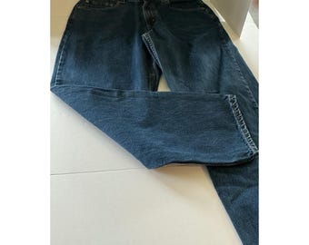 Levi's Vintage 550 Relaxed Fit Jeans Blue Denim Mens 36x30 Straight Leg 90s