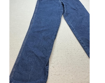 Rocky Mountain Vintage Jeans High Waist Western No Back Pocket Denim Blue Womens