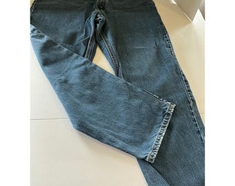 Levi's Vintage 550 Relaxed Fit Tapered Leg Jeans 36x30 Blue Denim 90s Mens