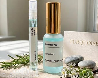 Extrait No. 730 | Turquoise S Perfume | Pineapple, Peach, Vanilla Notes | WOMENS