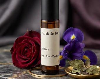 Extrait No. 140 Iris Rose Vanilla Perfume | Lush Floral Fragrance (10ml)