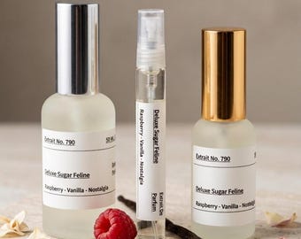 Extrait No. 790 Perfume | Deluxe Sugar Feline Raspberry Vanilla Gourmand Fragrance | WOMENS