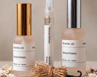 Extrait No. 121 Perfume | Parisian Fortune | Pink Pepper, Jasmine, Patchouli Chypre Floral Fragrance | WOMENS