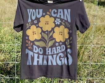 Positive Encouragement Graphic Tee, Inspirational Teacher Motivation Shirt, Classroom Confidence Apparel, Comfort Colors® Gift Tee