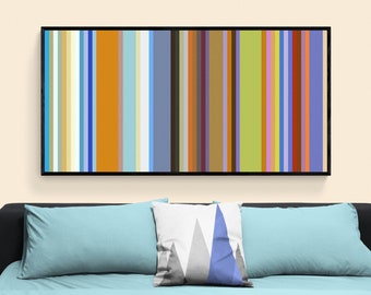 Stripes Wall Art - Etsy
