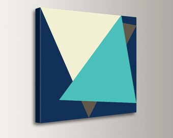 Mid Century Modern Abstract Art Handmade Just by TheModernArtShop