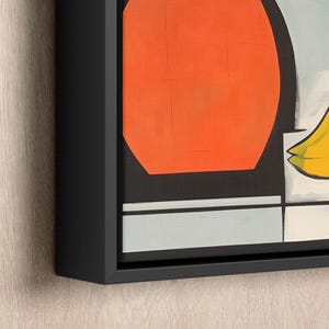a picture of a painting on a wall