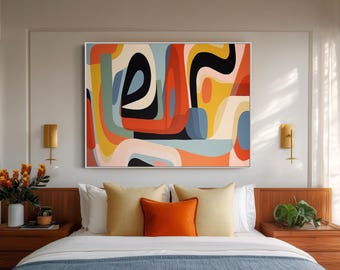 ビンテージ　MODERN GEOMETORIC ART PRINT il_340x270.7100247279_cn2r.jpg