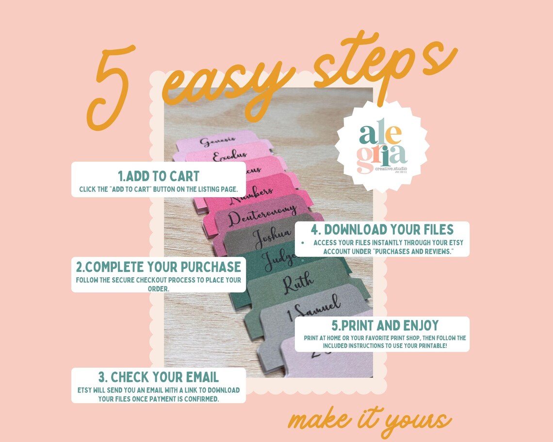 Printable Bible Tabs | Editable Bible Book Tabs | Bible Tabs PDF ...