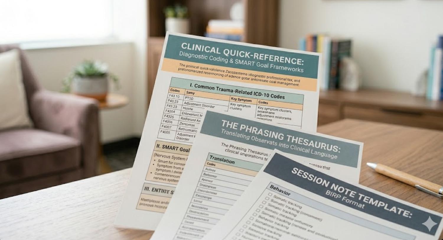 SAVE TIME! Documentation Cheat Sheet for New Therapist/counselors ...