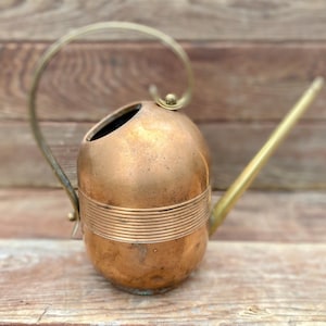 Chase Copper and Brass Vintage Watering Can USA