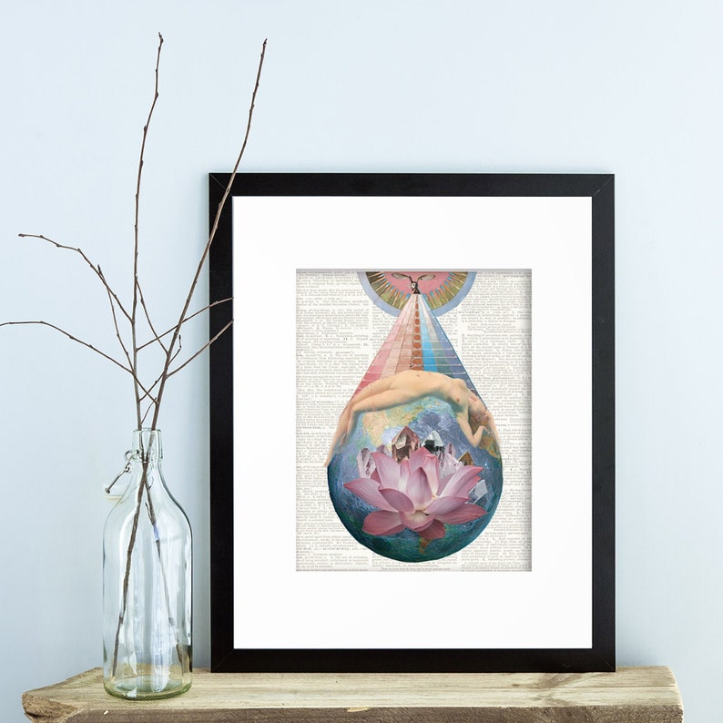 Hilma Af Klima Print, Hilma Af Klint, Hilma Klint, Gifts for Women, Gifts for Women Friend, Gifts for Friend, Spiritual Art, Spiritual Decor image 1