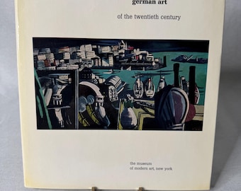 Niemiecka sztuka XX wieku, książka w twardej oprawie (1957) – MoMA Publicatio