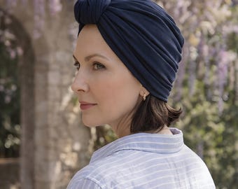 Turbante per chemioterapia per donne - Copricapo per chemioterapia e perdita di capelli - Senza pressione - Morbido