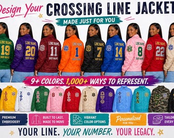 Chaqueta personalizada para la hermandad, chaqueta de iniciación, chaqueta de entrenadora personalizada, añade nombre, número y escudo bordados, tu estilo, colores, tu historia.