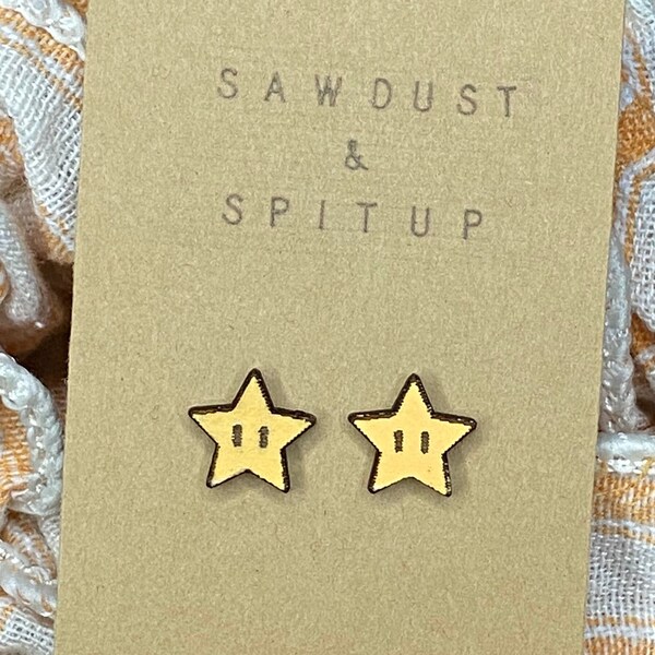 Star man Stud Earrings