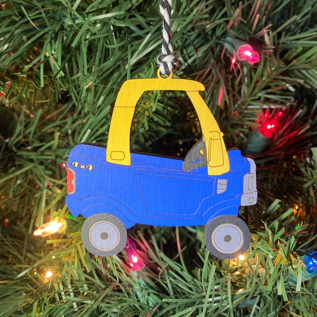 Little Tikes Toddler Truck Inspired Cozy Truck Christmas Tree Ornament
