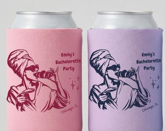 Girls Gone Mild Bachelorette Can Cooler, Custom Bach Party Favors, Personalized Can Sleeve, Girls Trip Drink Holder, Bridal Shower Gift