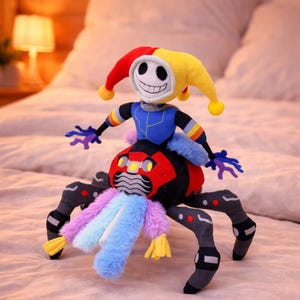 El Prototipo Experimento 1006 Poppy Playtime Peluche Muñeco, Chum Chompkins Peluche, Regalo para Fans de los Videojuegos, Objeto de Peluche de Juego de Terror