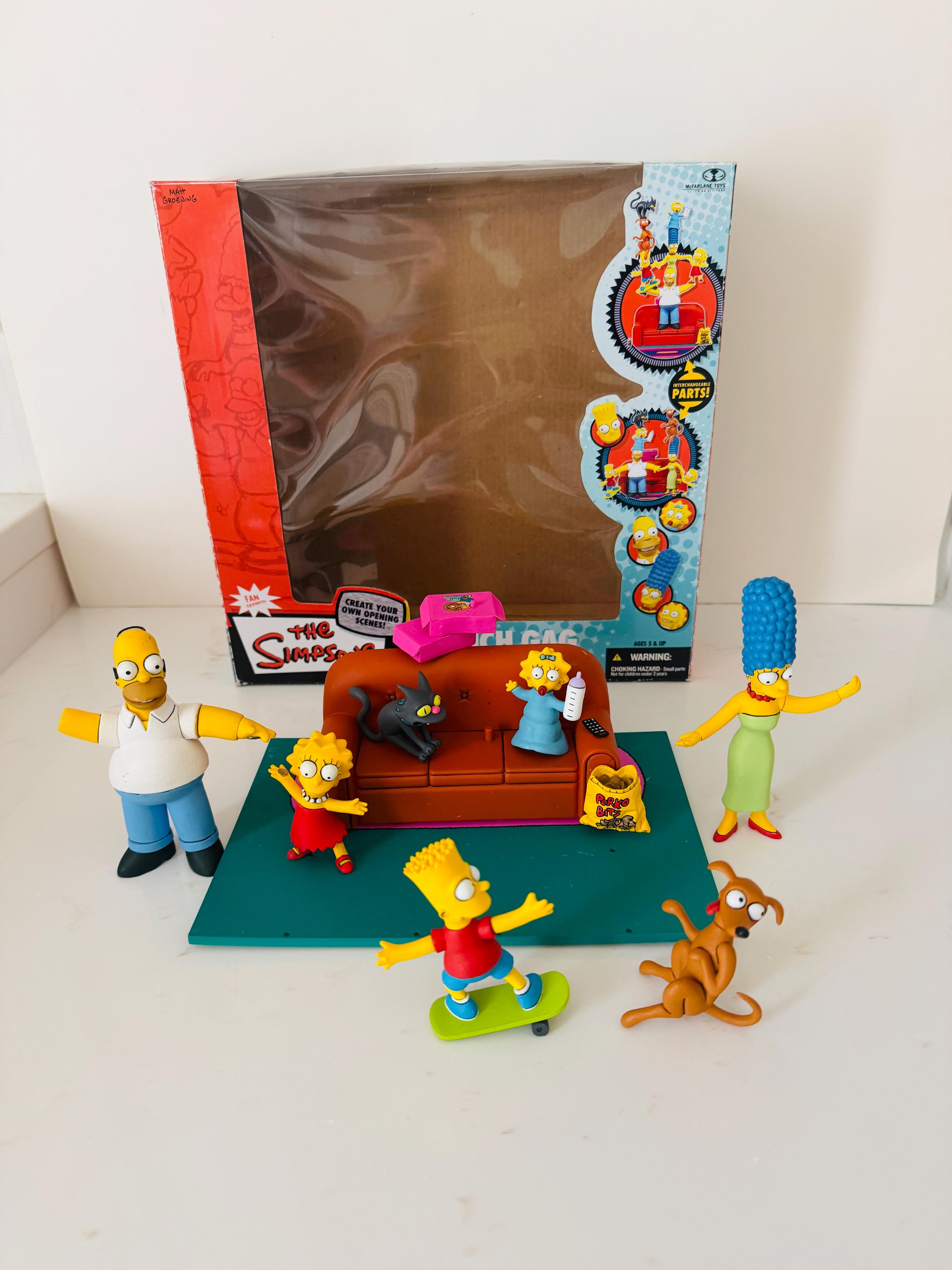 Simpsons Couch Gag - Etsy
