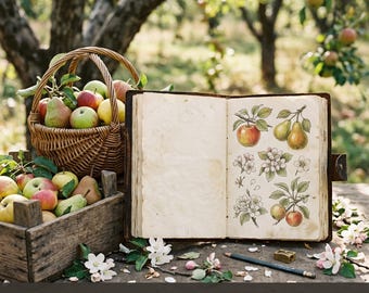 Vintage Orchard Junk Journal Kit | Digital Download