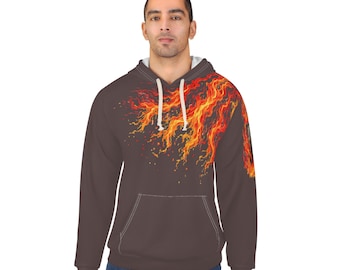 Armor & Ember Fire Tatoo Hoodie - Unisex