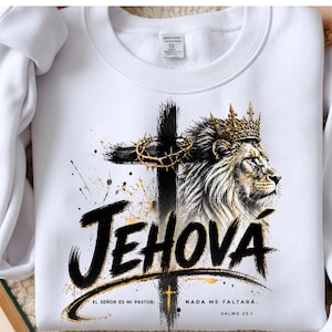 Jehová Salmo 23:1 Lion of Judah Christian PNG Bundle (Digital Download)