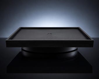 Draaibare displaystandaard | Pokémon-plaatdisplay | Kaarthouder met schaalverdeling | 360° verzamelbaar displayplatform