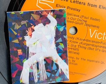 Pegatina de Elvis Rocks