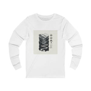 Sweatshirt Mountain Pass Midnight Touge Spirit | T-shirt met lange mouwen | NovaGarageUK