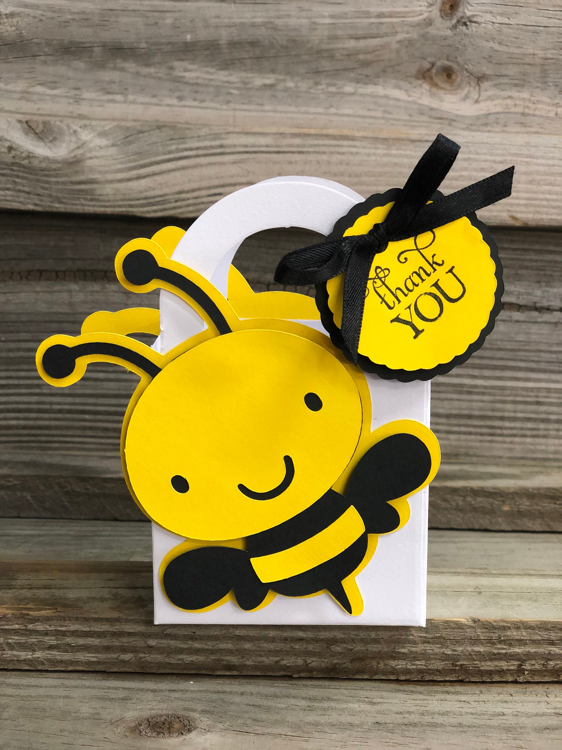 10pk Bumble Bee Lollipop stick holder Party Bags/favour/Yellow