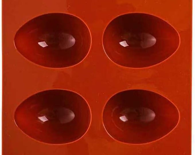 8 Cavity Egg Silicone Mold – Baking, Chocolate, Soap, Candle, Resin