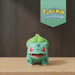 Bulbasaur 3D printed