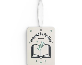 Boek met DNA-illustratie Autoluchtverfrisser | Geur wetenschapsliteratuur | PubMed | MSL